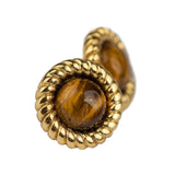 Livia Earrings - Tigers eye