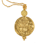 Byzantine Necklace - Rose Quartz