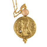 Byzantine Necklace - Rose Quartz